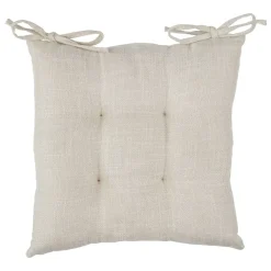 Clearance Cuscino per sedia quadrato (38 x 38 cm) Clem lino Cuscini Per Sedia