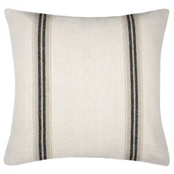 Cuscino quadrato cotone (50 cm) Montauban Nero