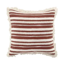 Cuscino quadrato cotone (40 x 40 cm) Atlas Terracotta
