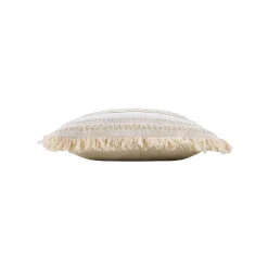Cuscino quadrato cotone (40 x 40 cm) Atlas Ecru