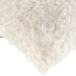 Discount Cuscino quadrato ecopelliccia (45 x 45 cm) Pecora Cuscini E Fodere