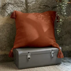 Cuscino quadrato garza di cotone (40 cm) Gaïa Cuscini E Fodere