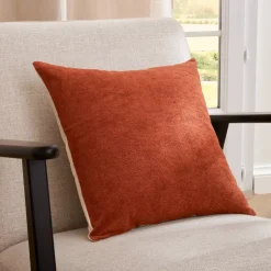 Cuscino quadrato in bouclé (40 x 40 cm) Ava Terracotta