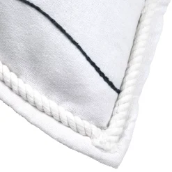 Cuscino quadrato in cotone Bordemer Cuscini E Fodere