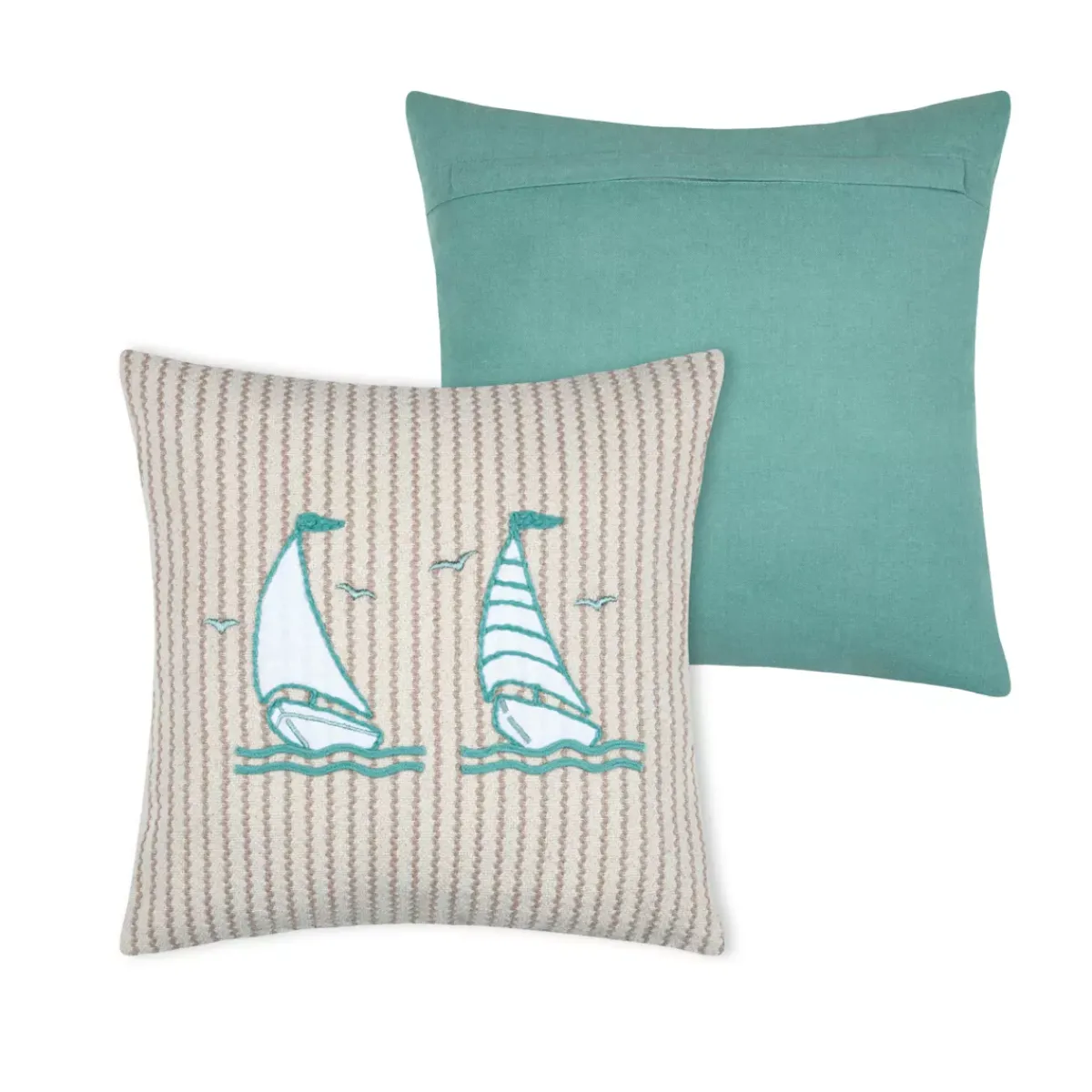 Clearance Cuscino quadrato in cotone Barbados Cuscini E Fodere