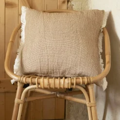 Clearance Cuscino quadrato in cotone (50 x 50 cm) Jamy Cuscini E Fodere