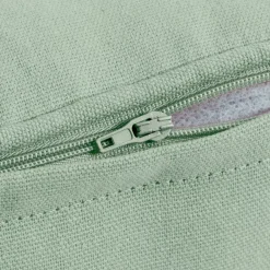 Cuscino quadrato in cotone (40 x 40 cm) Pixel Verde menta