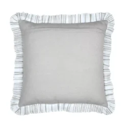 Cuscino quadrato in cotone (50 x 50 cm) Joséphine Ecru