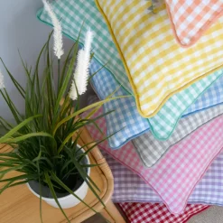 Cuscino Quadrato in Cotone (45 x 45 cm) Bardot Rosa
