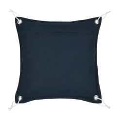 Cuscino quadrato in cotone (45 x 45 cm) Bordemer Bianco