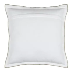 Cuscino quadrato in cotone (45 x 45 cm) Helios Bianco