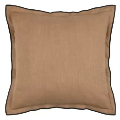 Cuscino quadrato in cotone (45 x 45 cm) Helios Camel