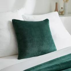 Cuscino quadrato in flanella (45 x 45 cm) Didou Verde