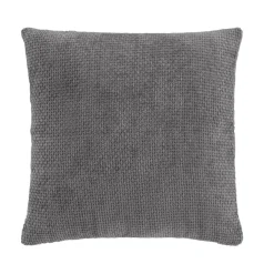 Outlet Cuscino quadrato in velluto (45 x 45 cm) Leo Grigio Cuscini E Fodere