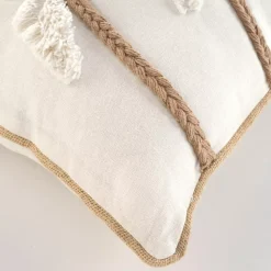 Sale Cuscino rettangolare cotone (30 x 50 cm) Sahara Ecru Cuscini E Fodere