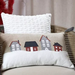 Outlet Cuscino rettangolare cotone (50 cm) Cornouailles Cuscini E Fodere