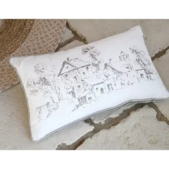 Cuscino rettangolare cotone (50 cm) Sophie Cuscini E Fodere