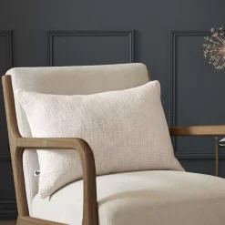 Cuscino rettangolare cotone (40 x 60 cm) Sixtine Beige