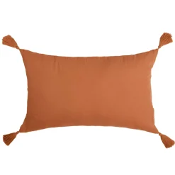 New Cuscino rettangolare garza di cotone (40 x 60 cm) Gaïa Cuscini E Fodere