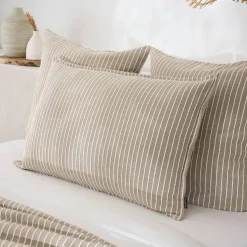 Outlet Cuscino rettangolare in cotone testurizzato (50 x 80 cm) Alice Cuscini E Fodere