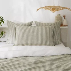 Outlet Cuscino rettangolare in cotone testurizzato (50 x 80 cm) Alice Cuscini E Fodere