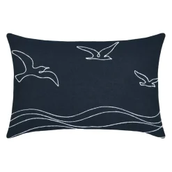 Clearance Cuscino rettangolare in cotone Bordemer jeans Cuscini E Fodere