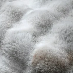 Hot Cuscino rettangolare in finta pelliccia Nebraska perla Cuscini E Fodere