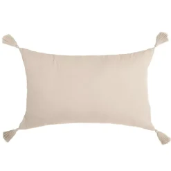 Outlet Cuscino rettangolare in garza di cotone (40 x 60 cm) Gaïa pampa Cuscini E Fodere