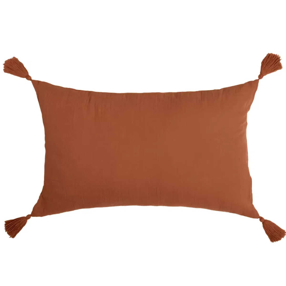 Clearance Cuscino rettangolare in garza di cotone (40 x 60 cm) Gaia Cuscini E Fodere