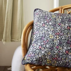 Clearance Cuscino rettangolare in garza di cotone (40 x 60 cm) Elya Cuscini E Fodere