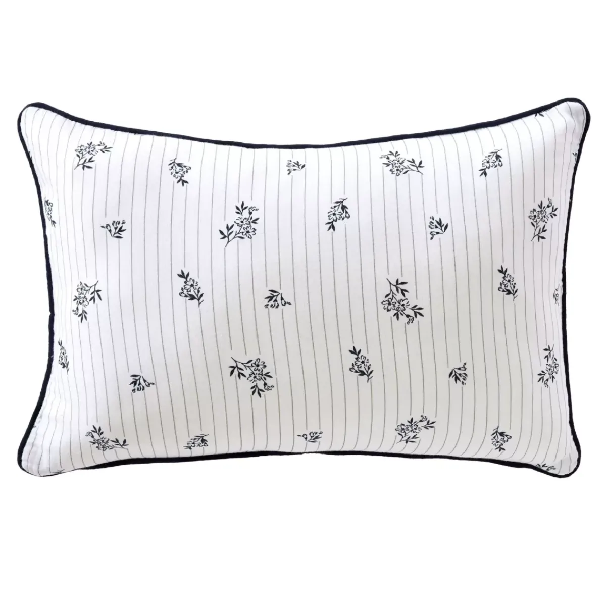 Online Cuscino rettangolare in garza di cotone (40 x 60 cm) Gaïa Iris Blu Cuscini E Fodere