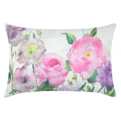 Cuscino rettangolare (40 x 60 cm) Rozaria Rosa