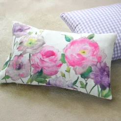 Cuscino rettangolare (40 x 60 cm) Rozaria Rosa