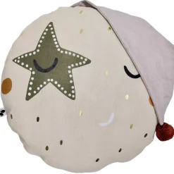 New Cuscino rotondo in cotone per bambini (40 cm) Sky Dream Tessile Arredo Bimbi