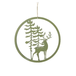 Decorazione da appendere di Natale (D30 cm) Natura originale Verde Rosmarino