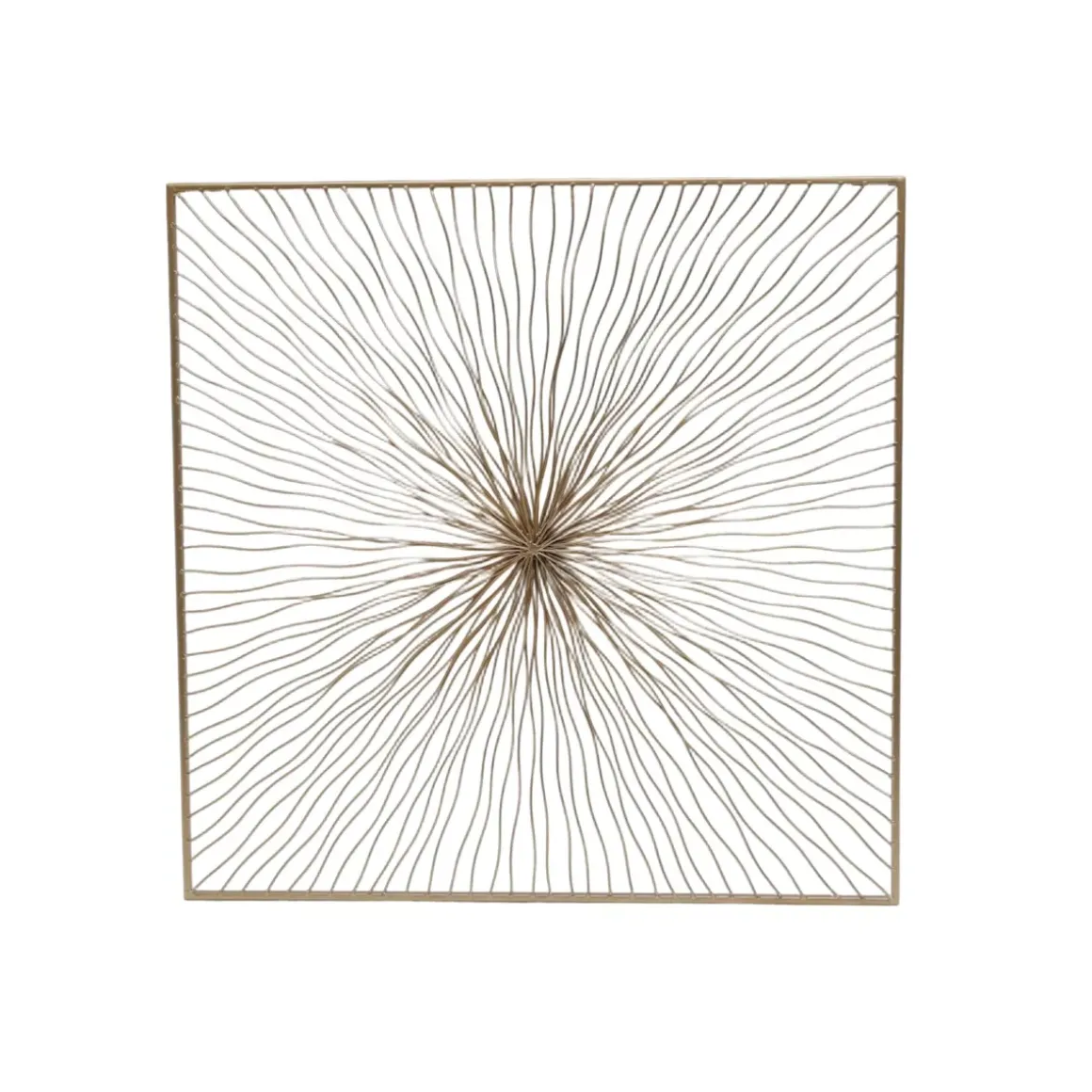 Decorazione murale in metallo (71 cm) Helionis Oro