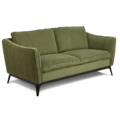 Divano a due posti in velluto a coste (169 cm) Owen Verde pino