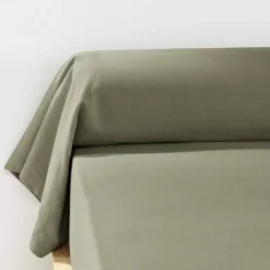 New Federa cuscino a rullo flanella di cotone (L185 cm) Théa Federe Cuscino Letto