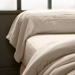 Discount Federa cuscino a rullo garza di cotone (L185 cm) Gaïa pampa Federe Cuscino Letto