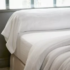 Hot Federa cuscino a rullo garza di cotone (L185 cm) Gaïa chantilly Federe Cuscino Letto
