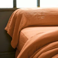 Federa cuscino a rullo garza di cotone (185 cm) Gaïa Federe Cuscino Letto