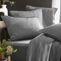 New Federa cuscino a rullo lyocell Tencel™ lavata (27 x 185 cm) Olivia Granito Federe Cuscino Letto