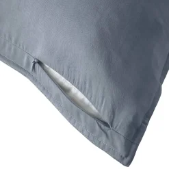 Outlet Federa cuscino letto quadrata in lyocell Tencel™ lavato (63 x 63 cm) Olivia stone Federe Cuscino Letto