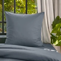 Outlet Federa cuscino letto quadrata in lyocell Tencel™ lavato (63 x 63 cm) Olivia stone Federe Cuscino Letto