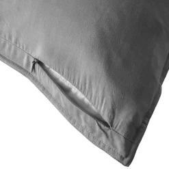 Sale Federa cuscino letto rettangolare lyocell Tencel™ lavato (50 x 80 cm) Olivia granito Federe Cuscino Letto