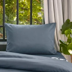 Clearance Federa cuscino letto rettangolare lyocell Tencel™ lavato (50 x 70 cm) Olivia Stone Federe Cuscino Letto