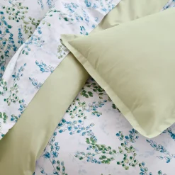 Hot Federa cuscino letto rettangolare in raso di cotone (50 x 70 cm) Angèle Federe Cuscino Letto
