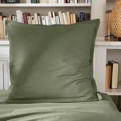 Online Federa cuscino quadrata in percalle di cotone (80 x 80 cm) Cali Federe Cuscino Letto