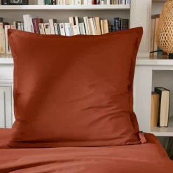 Sale Federa cuscino quadrata percalle di cotone (65 cm) Cali Federe Cuscino Letto