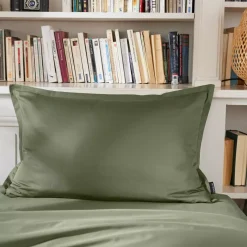 Clearance Federa cuscino rettangolare percalle di cotone (80 cm) Cali Federe Cuscino Letto